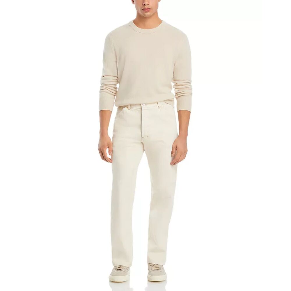 RE/DONE Jeans Mens Size 36 Cream Straight Leg Modern Painter Pant $350